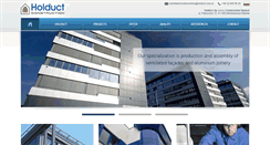 Desktop Screenshot of budownictwo.holduct.com.pl