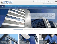 Tablet Screenshot of budownictwo.holduct.com.pl